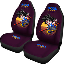 Load image into Gallery viewer, Goku Kid Pop Art Dragon Ball Anime Car Seat Covers Ci0730