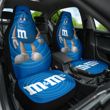 Load image into Gallery viewer, M&amp;M Blue Chocolate Fantasy Car Seat Covers Car Accessories Ci220517-04