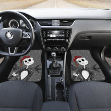 Load image into Gallery viewer, Nightmare Before Christmas Cartoon Car Floor Mats | Jack Skellington Wearing Xmas Hat Car Mats Ci092404