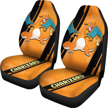 Load image into Gallery viewer, Charizard Pokemon Car Seat Covers Style Custom For Fans Ci230116-05