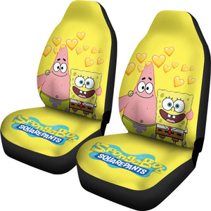 Spongebob Squarepants Car Seat Covers Custom For Fan Ci221122-02