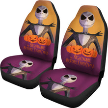 Load image into Gallery viewer, Nightmare Before Christmas Cartoon Car Seat Covers - Jack Skellington Human Shape Evil Pumpkins Seat Covers Ci100803
