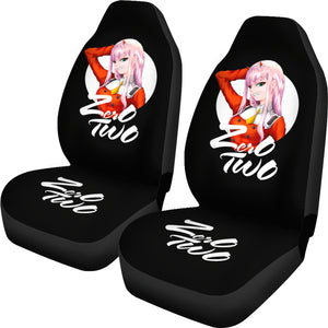 Zero Two Sweets Anime Car Seat Covers Ci0724
