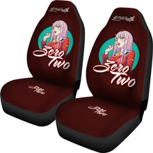 Load image into Gallery viewer, Zero Two Anime Car Seat Covers Zero Two Sweets Girl Ci0722