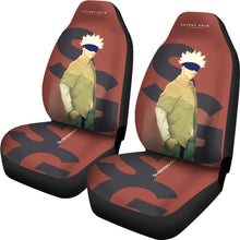 Load image into Gallery viewer, Satoru Gojo Style Jujutsu KaiSen Car Seat Covers Anime Seat Covers Car Accessories Ci0623