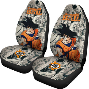 Goku Character Dragon Ball Car Seat Covers Anime Car Accessories Ci0805