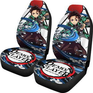 Demon Slayer Anime Car Seat Covers Demon Slayer Kamado Tanjiro Car Accessories Fan Gift Ci123105