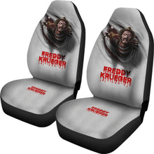 Load image into Gallery viewer, Horror Movie Car Seat Covers | Freddy Krueger Emerging From Claw Seat Covers Ci082821
