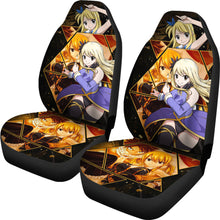 Load image into Gallery viewer, Lucy Heartfilia Fairy Tail Car Seat Covers Anime Car Accessories Custom For Fans Ci22060103