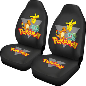 Anime Pokemon Pikachu Car Seat Covers Pokemon Car Accessorries Ci11101