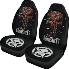 Load image into Gallery viewer, The Punisher Bullet Car Seat Covers Car Accessories Ci220819-06