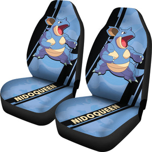Nidoqueen Pokemon Car Seat Covers Style Custom For Fans Ci230118-10