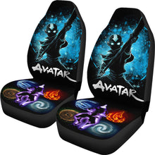 Load image into Gallery viewer, Avatar The Last Airbender Anime Car Seat Cover Avatar The Last Airbender Car Accessories Aang Fan Gift Ci121508