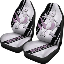 Load image into Gallery viewer, Mewtwo Pokemon Car Seat Covers Style Custom For Fans Ci230118-07