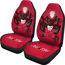 Load image into Gallery viewer, Juji Itadori Car Seat Covers Jujutsu KaiSen Anime Covers Ci0609