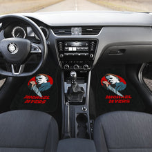 Load image into Gallery viewer, Horror Movie Car Floor Mats | Michael Myers With Sharp Knife Black Car Mats Ci090221