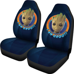 Groot Guardians Of the Galaxy Car Seat Covers Movie Car Accessories Custom For Fans Ci22061311