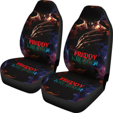 Load image into Gallery viewer, Freddy Krueger Dark Horror Film ART Seat Covers Halloween Car Accessories Gift Idea Ci0825