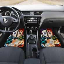 Load image into Gallery viewer, Demon Slayer Anime Car Floor Mats Demon Slayer Kamado Tanjiro Car Accessories Fan Gift Ci123107