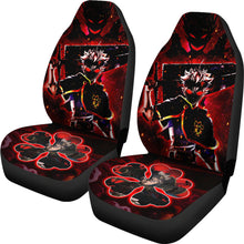 Load image into Gallery viewer, Black Clover Car Seat Covers Asta Black Clover Car Accessories Fan Gift Ci122104