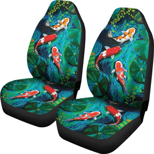 Koi Fish Car Seat Covers Car Accessories Ci230201-01