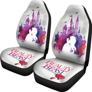Beauty And The Beast Car Seat Covers Custom For Fans Ci221212-06