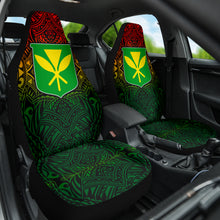 Load image into Gallery viewer, Kanaka Maoli Hawaiian Logo Car Seat Covers Car Accessories Ci220421-02
