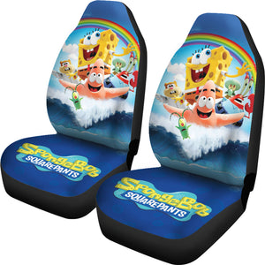 Spongebob Squarepants Car Seat Covers Custom For Fan Ci221122-05