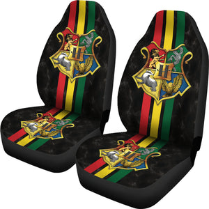 Harry Potter Hogwarts Logo Car Seat Covers Car Accessories Ci221021-06