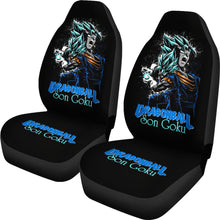 Load image into Gallery viewer, Goku Angry Dragon Ball Anime Car Seat Covers Ci0729