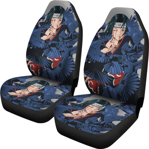 Itachi Uchiha Akatsuki Red Seat Covers Naruto Anime Car Seat Covers Ci102205