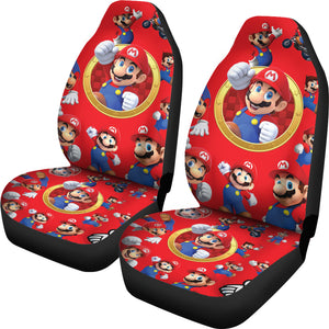 Super Mario Car Seat Covers Custom For Fans Ci221216-08