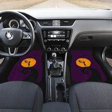 Load image into Gallery viewer, Nightmare Before Christmas Cartoon Car Floor Mats - Jack Skellington With Zero Dog On Moon Silhouette Car Mats Ci092904