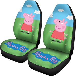 Peppa Pig Car Seat Covers Custom For Fans Ci221213-03