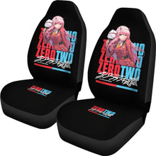 Load image into Gallery viewer, Zero Two Sexy Anime Girl Car Seat Covers For Fans Ci0719