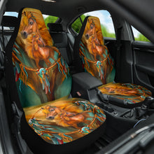 Load image into Gallery viewer, Horse Native American Car Seat Covers Car Accessories Ci220419-07