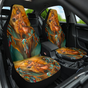 Horse Native American Car Seat Covers Car Accessories Ci220419-07