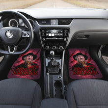 Load image into Gallery viewer, Horror Movie Car Floor Mats | Freddy Krueger Claw Red Theme Car Mats Ci082621