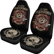 Load image into Gallery viewer, Five Finger Death Punch Rock Band Car Seat Cover Five Finger Death Punch Car Accessories Fan Gift Ci120809