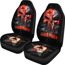 Load image into Gallery viewer, Five Finger Death Punch Rock Band Car Seat Cover Five Finger Death Punch Car Accessories Fan Gift Ci120810