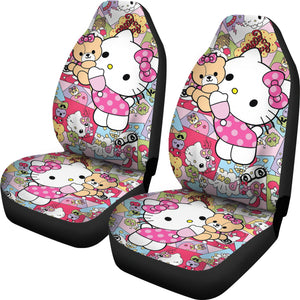 Hello Kitty Car Seat Covers Custom For Fan Ci221101-08