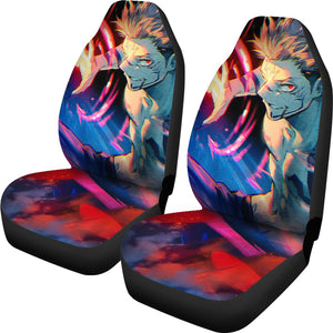 Yuji Itadori Car Seat Covers Jujutsu KaiSen Anime Covers Ci0607