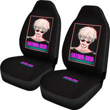 Load image into Gallery viewer, Satoru Gojo Handsome Style Jujutsu KaiSen Car Seat Covers Anime Car Accessories Best Design 2021 Ci0624