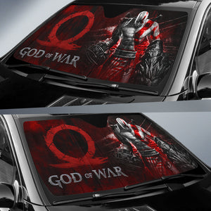 God of War Game Auto Sunshade God of War Car Accessories Ragnarok Art Ci121707
