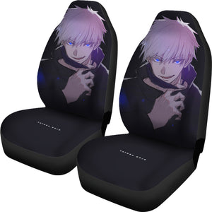 Satoru Gojo Jujutsu KaiSen Car Seat Covers Anime Fan Gift Ci0628