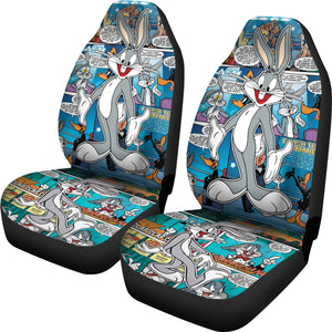 Bugs Bunny Car Seat Covers Looney Tunes Custom For Fans Ci221202-07