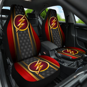 The Flash Car Seat Covers Fan Art Car Accessories Ci220329-11