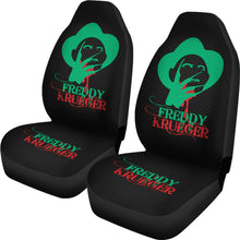 Load image into Gallery viewer, Freddy Krueger Green Horror Film In Seat Covers Halloween Car Accessories Gift Idea Ci0824