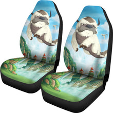 Load image into Gallery viewer, Avatar The Last Airbender Anime Car Seat Cover Avatar The Last Airbender Car Accessories Appa And Momo Flying Cute Ci121502