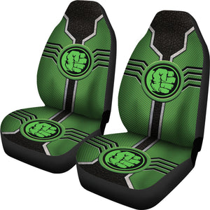 Hulk Logo Car Seat Covers Custom For Fans Ci230106-12